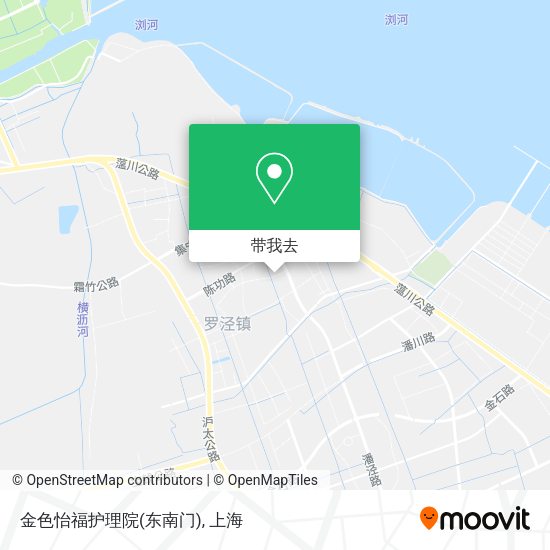 金色怡福护理院(东南门)地图