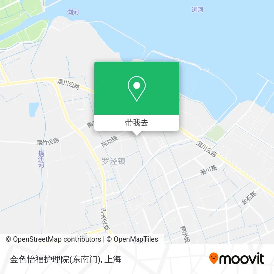 金色怡福护理院(东南门)地图