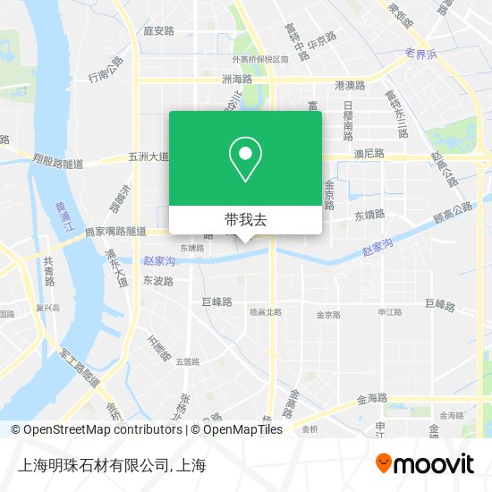 上海明珠石材有限公司地图