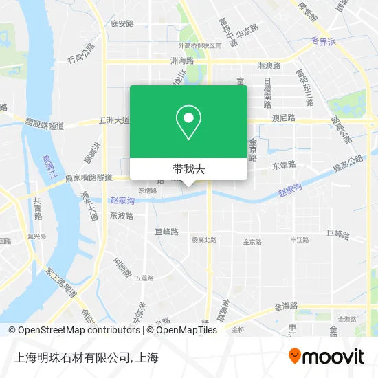 上海明珠石材有限公司地图