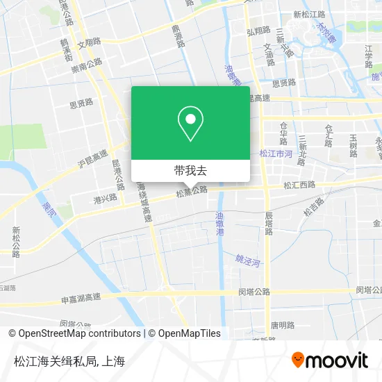 松江海关缉私局地图