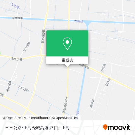 三三公路/上海绕城高速(路口)地图