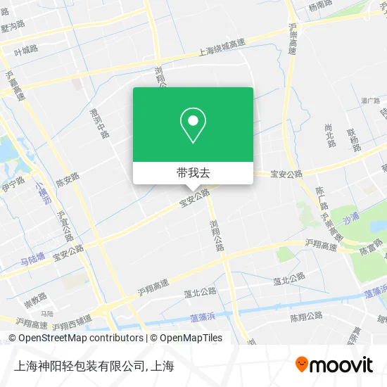 上海神阳轻包装有限公司地图