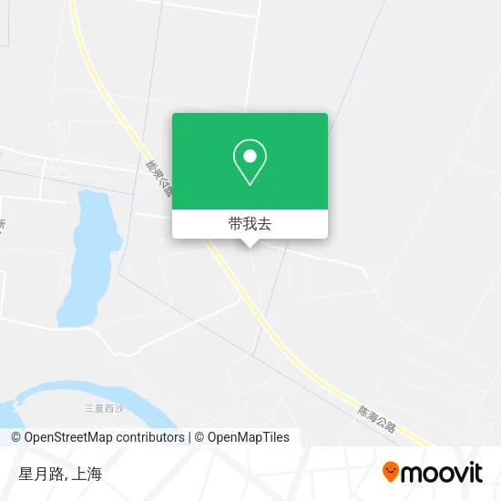 星月路地图