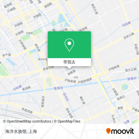 海洋水族馆地图