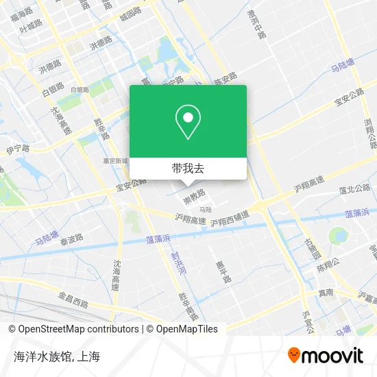 海洋水族馆地图