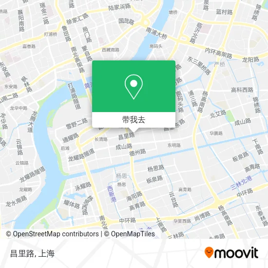 昌里路地图