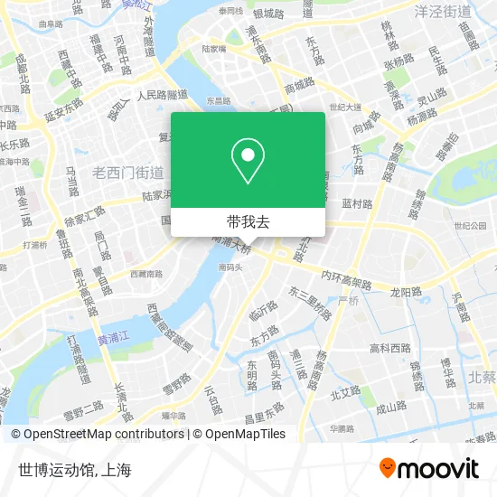 世博运动馆地图