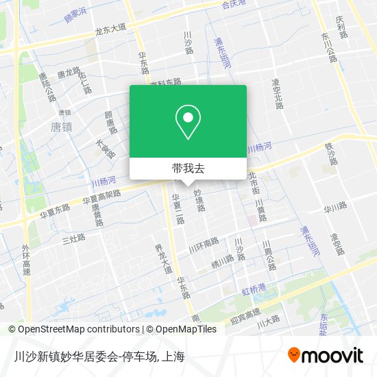 川沙新镇妙华居委会-停车场地图