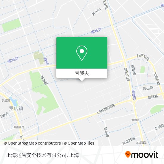 上海兆盾安全技术有限公司地图