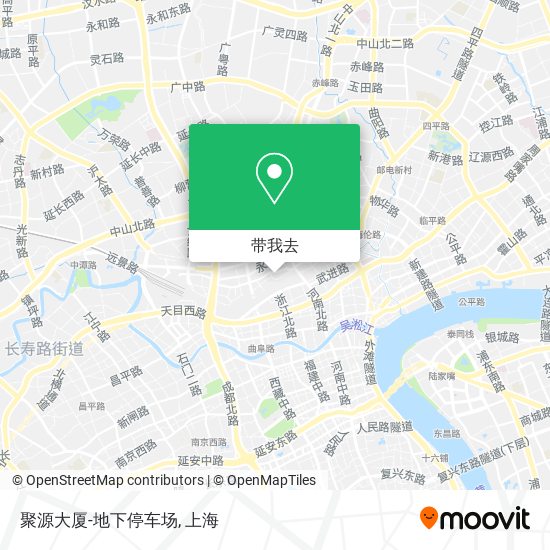聚源大厦-地下停车场地图