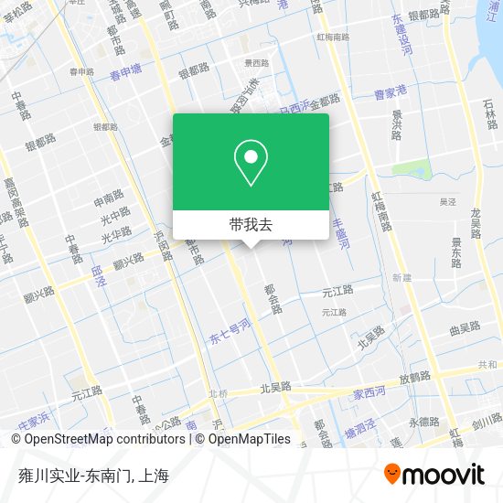 雍川实业-东南门地图