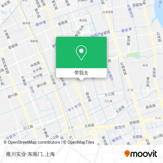雍川实业-东南门地图