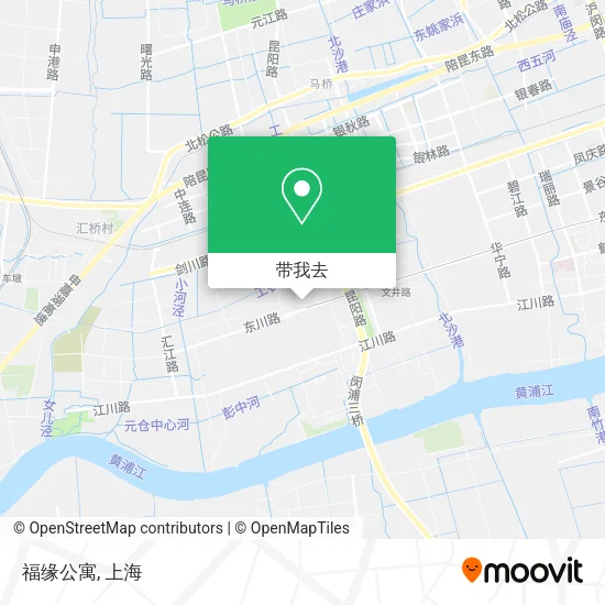 福缘公寓地图