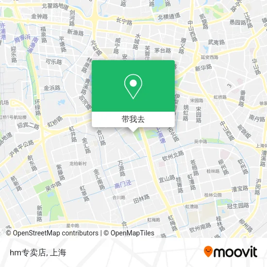 hm专卖店地图