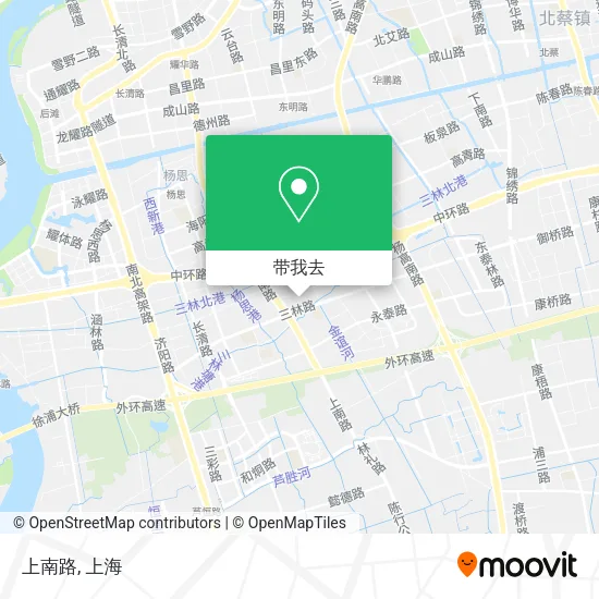 上南路地图