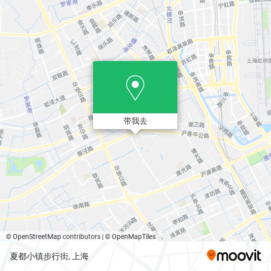 夏都小镇步行街地图