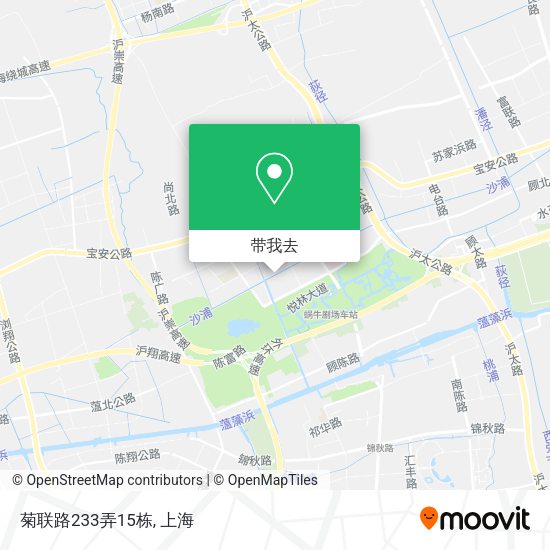 菊联路233弄15栋地图