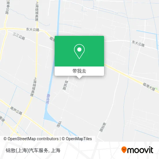 锦敖(上海)汽车服务地图