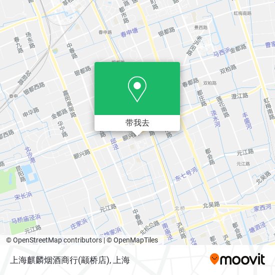 上海麒麟烟酒商行(颛桥店)地图