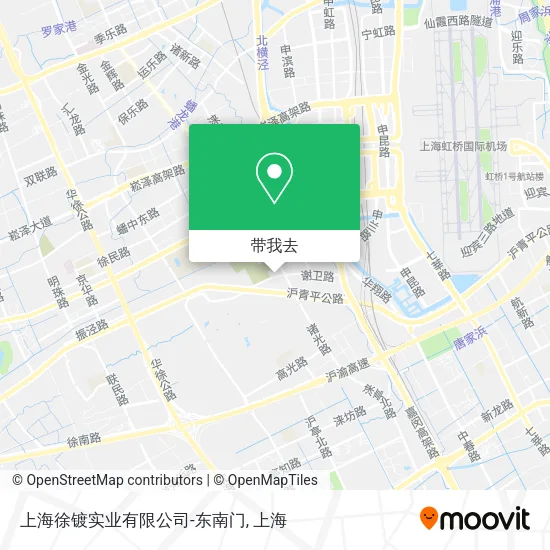 上海徐镀实业有限公司-东南门地图