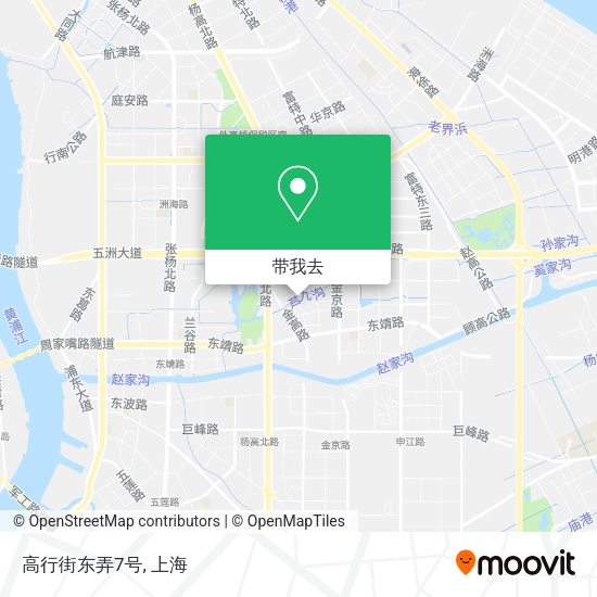 高行街东弄7号地图