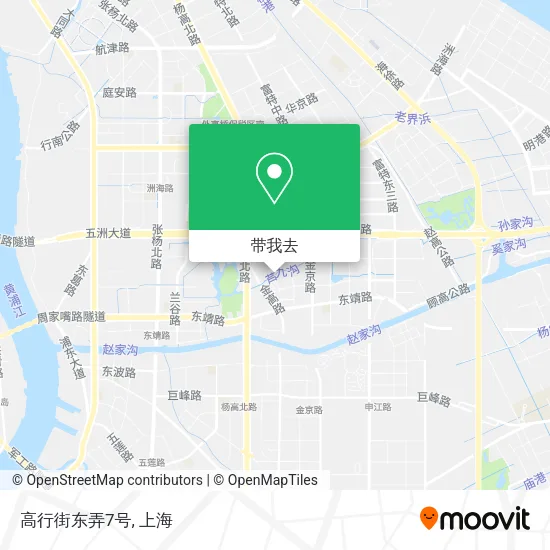 高行街东弄7号地图