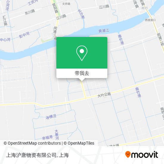 上海沪唐物资有限公司地图