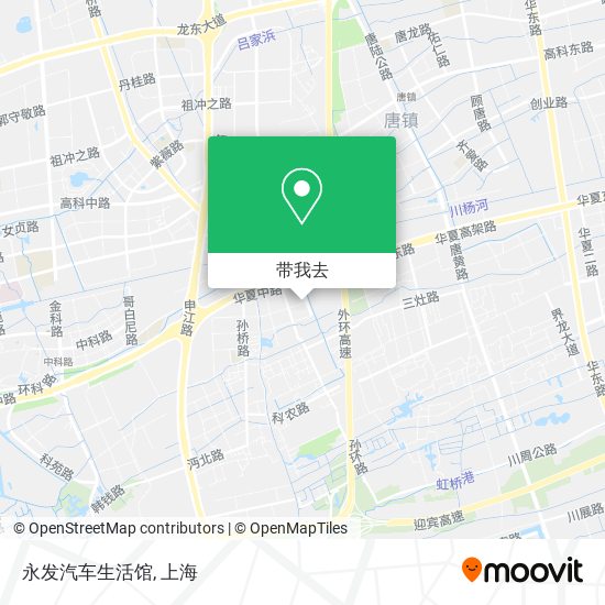 永发汽车生活馆地图