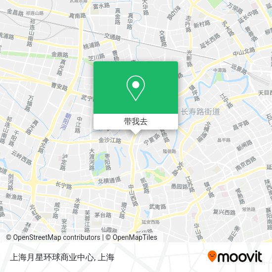 上海月星环球商业中心地图