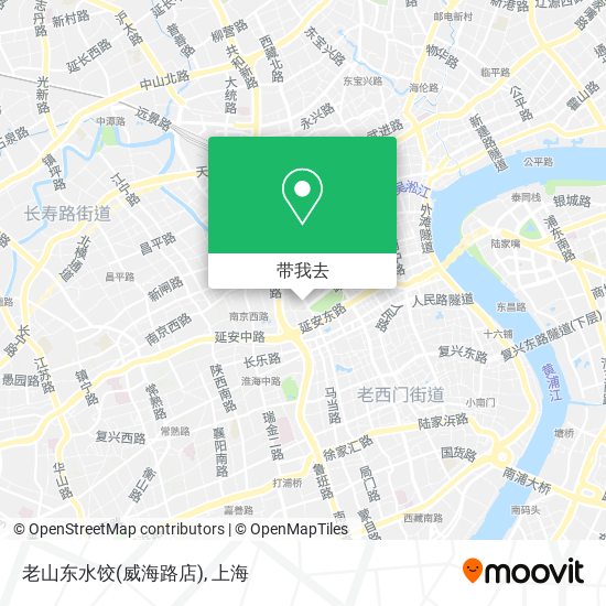 老山东水饺(威海路店)地图