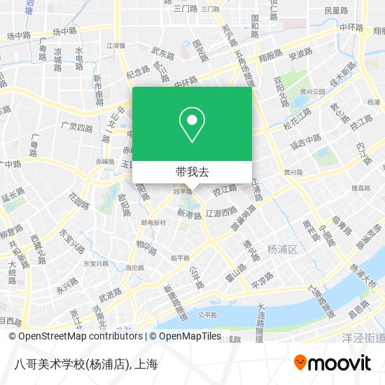 八哥美术学校(杨浦店)地图