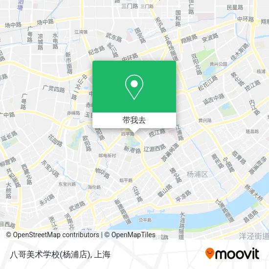 八哥美术学校(杨浦店)地图