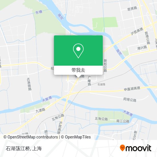 石湖荡江桥地图