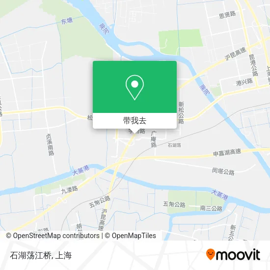 石湖荡江桥地图