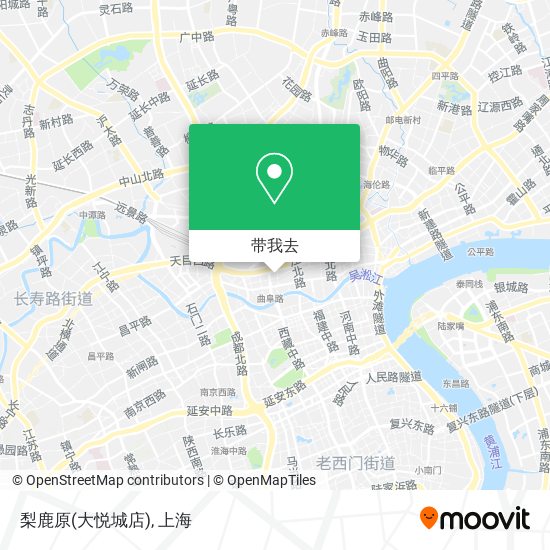 梨鹿原(大悦城店)地图