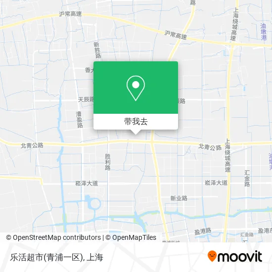 乐活超市(青浦一区)地图