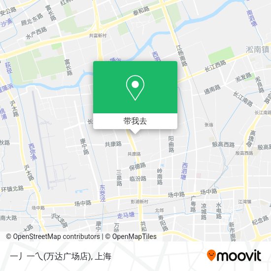 一丿一乀(万达广场店)地图