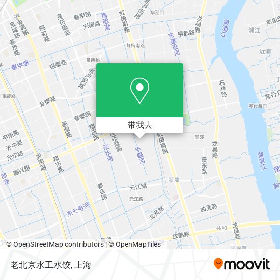 老北京水工水饺地图