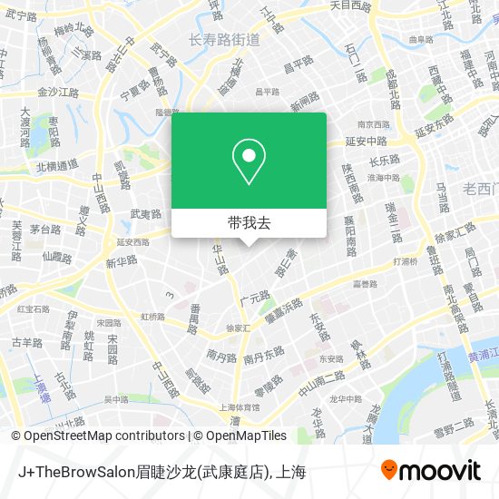 J+TheBrowSalon眉睫沙龙(武康庭店)地图