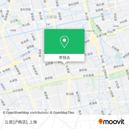 云度(沪南店)地图