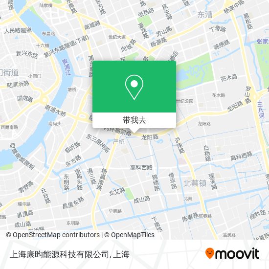 上海康昀能源科技有限公司地图