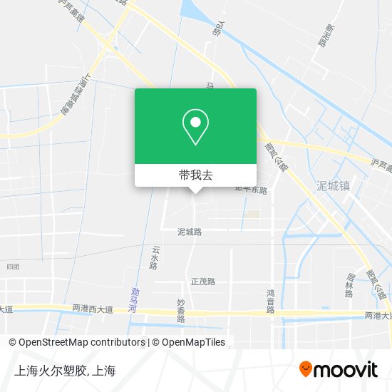 上海火尔塑胶地图