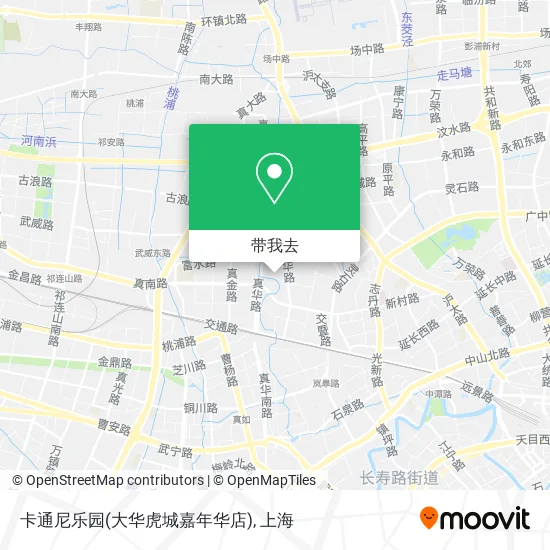 卡通尼乐园(大华虎城嘉年华店)地图
