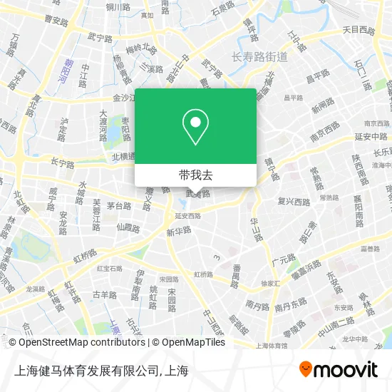 上海健马体育发展有限公司地图