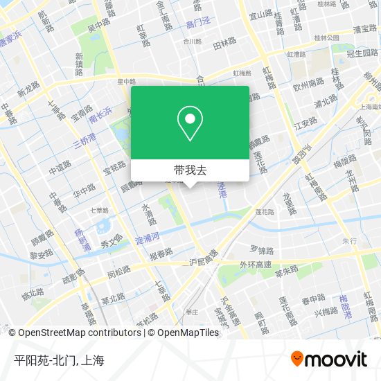 平阳苑-北门地图