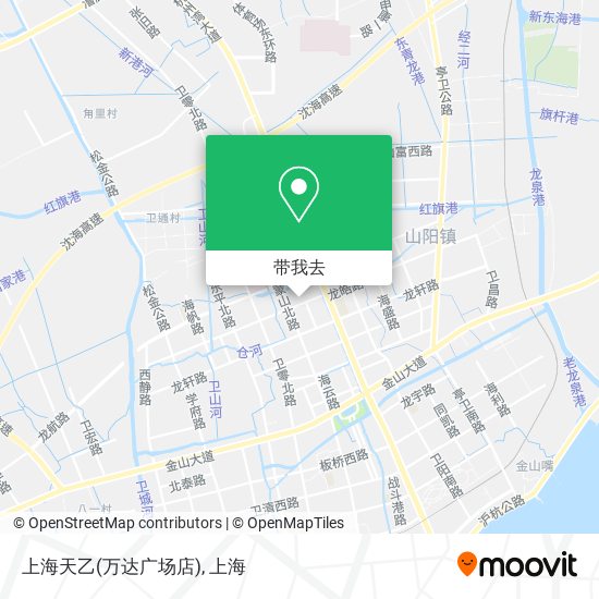 上海天乙(万达广场店)地图