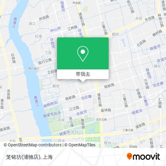 笼铭坊(浦驰店)地图