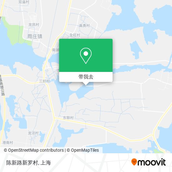 陈新路新罗村地图