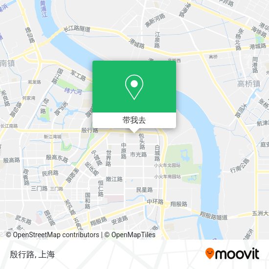 殷行路地图
